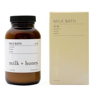 NEW Milk + Honey Milk Bath and Body Polish Set Nº 05